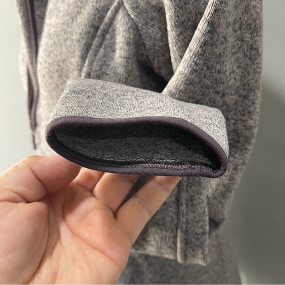 Lululemon Fleece & Thank You Pullover Sz 6 In Heathered Smoky Blush - Picture 12 of 15